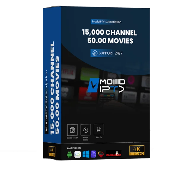 12 Months IPTV Subscription 50000 Customers