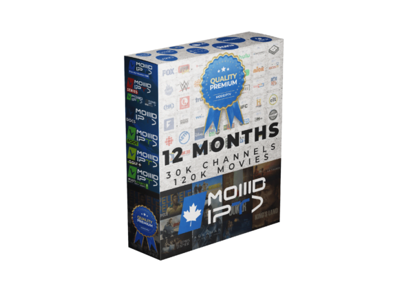 12 Months IPTV Premium Subscriptions