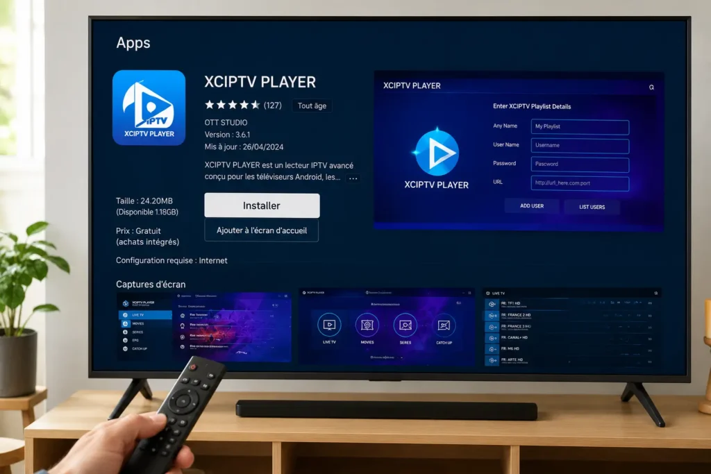 install iptv with xciptv player