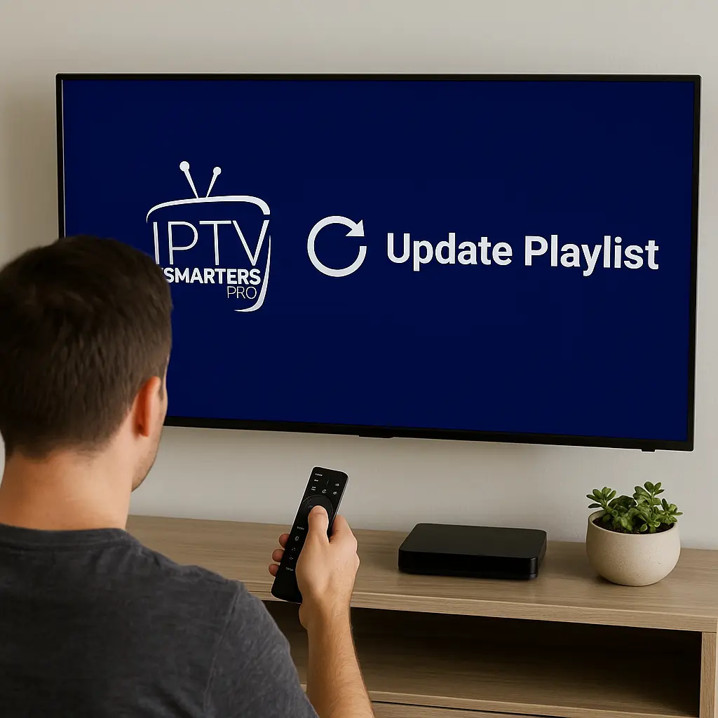 Refresh IPTV Smarters Pro