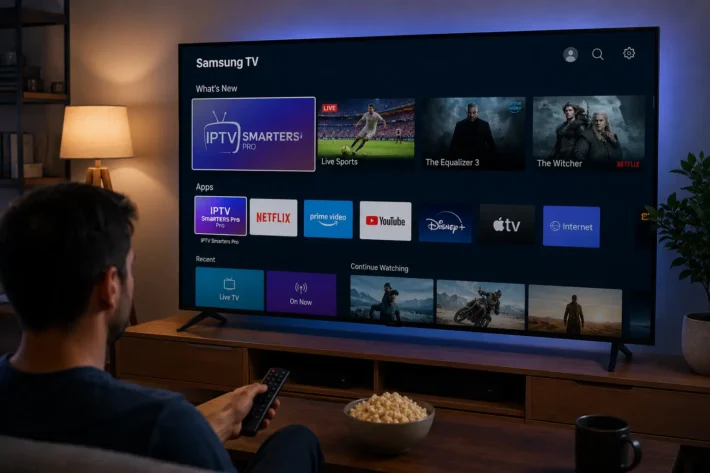 install iptv on samsung