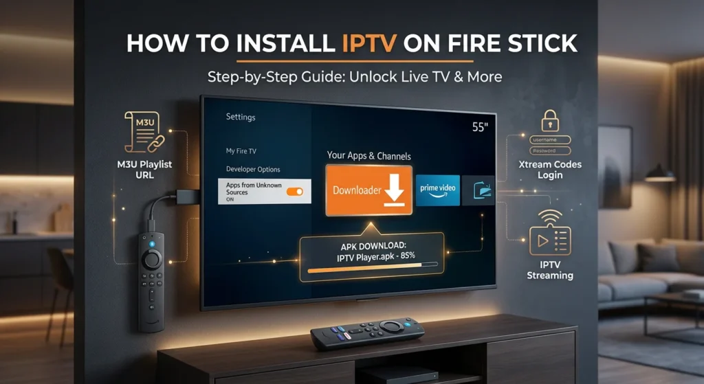 How to Install IPTV Fire Stick