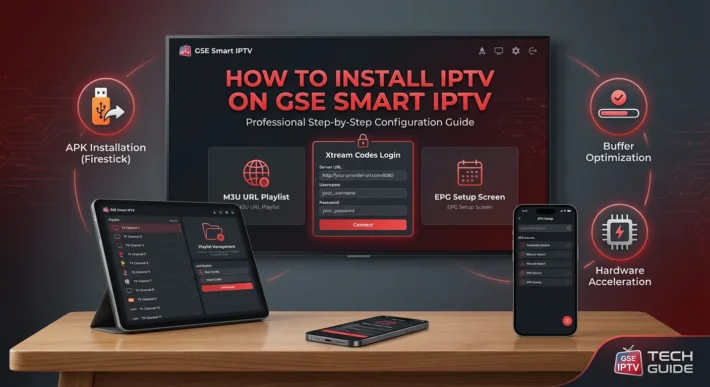 How to Install IPTV on GSE Smart IPTV