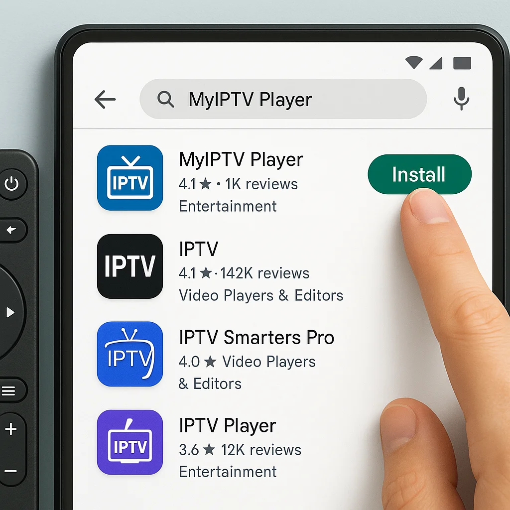 How to Install IPTV With MyIPTV Player