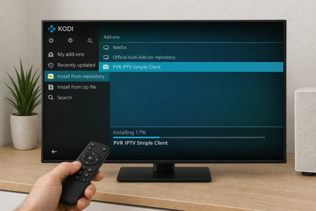 How to Install IPTV on Kodi