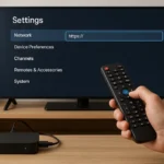 How to change URL on IPTV Box