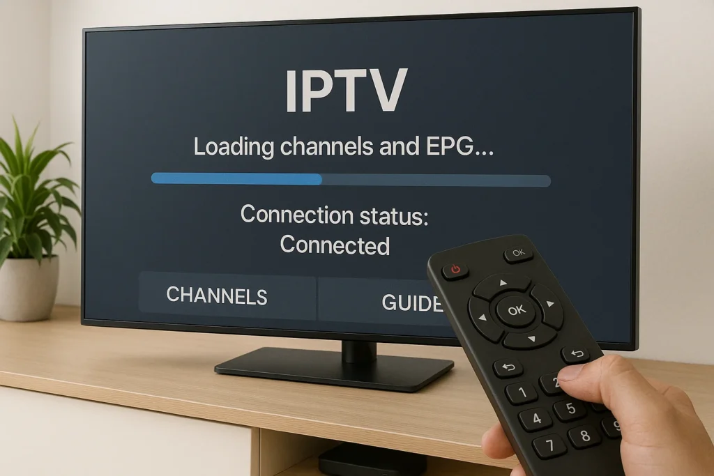 How to change URL on IPTV Box
