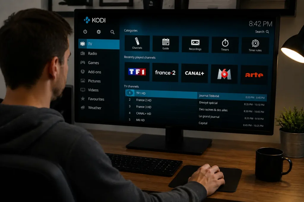 install iptv on kodi