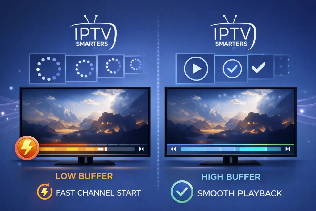 Does Making Buffer Limit Lower Do Anything IPTV Smarters Pro 1