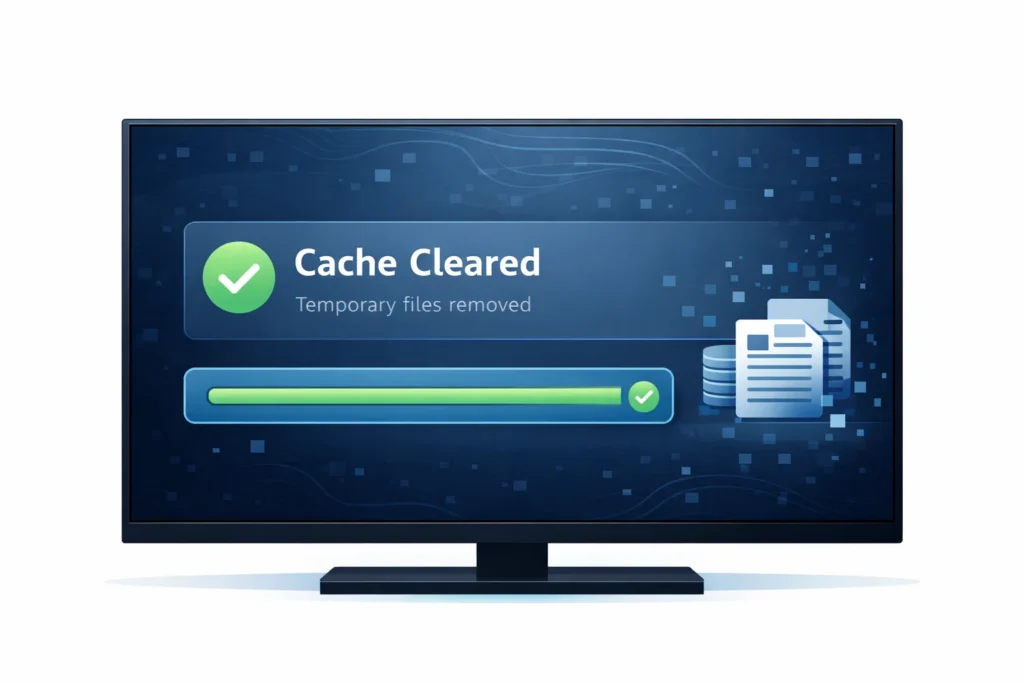 How to clear IPTV cache 3