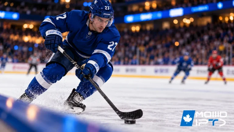 IPTV Canada live sports showing a hockey game