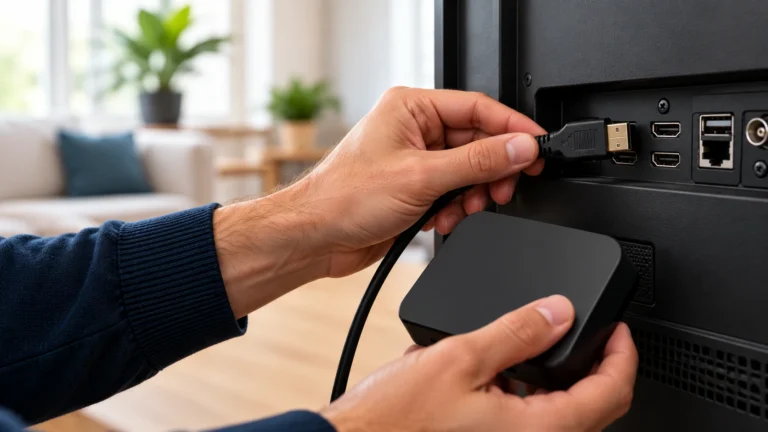 Connecting a streaming device for IPTV Canada setup